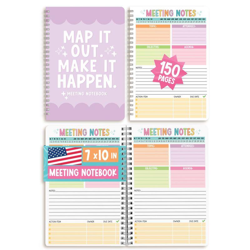 AgendaPro Meeting Notebook for Work